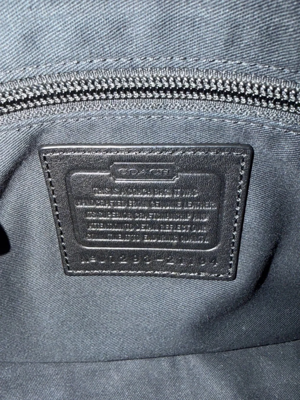 ‼️Vintage Coach Legacy Archive Rambler Black Leather Crossbody Bag - Picture 13 of 15